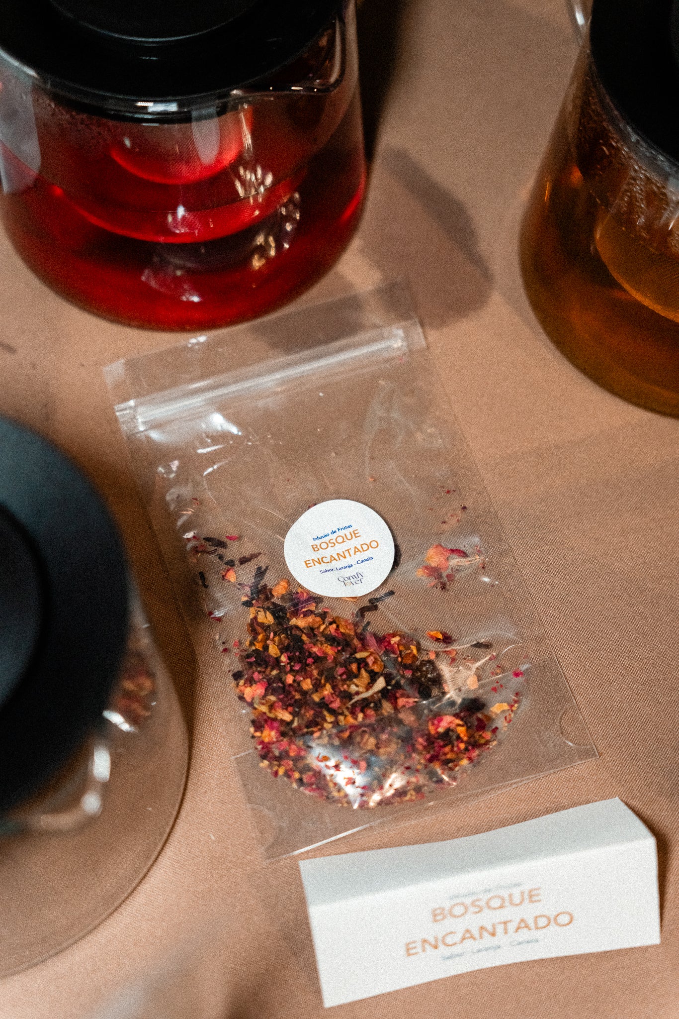 Bosque Encantado | Infusão de frutas | Sabor Canela e Laranja