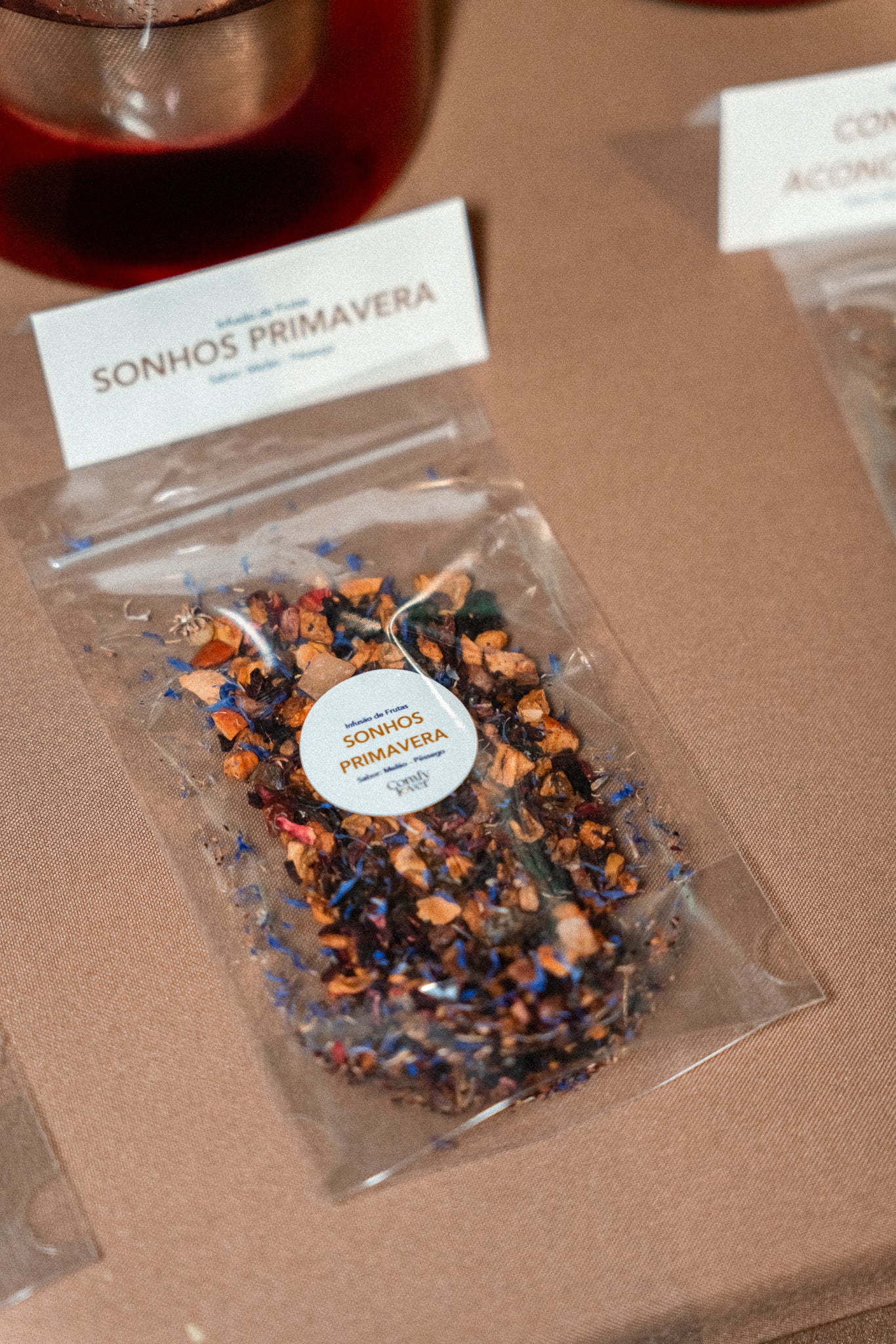 Sonhos de Primavera | Infusão de Frutas | Sabor Melão e Pêssego