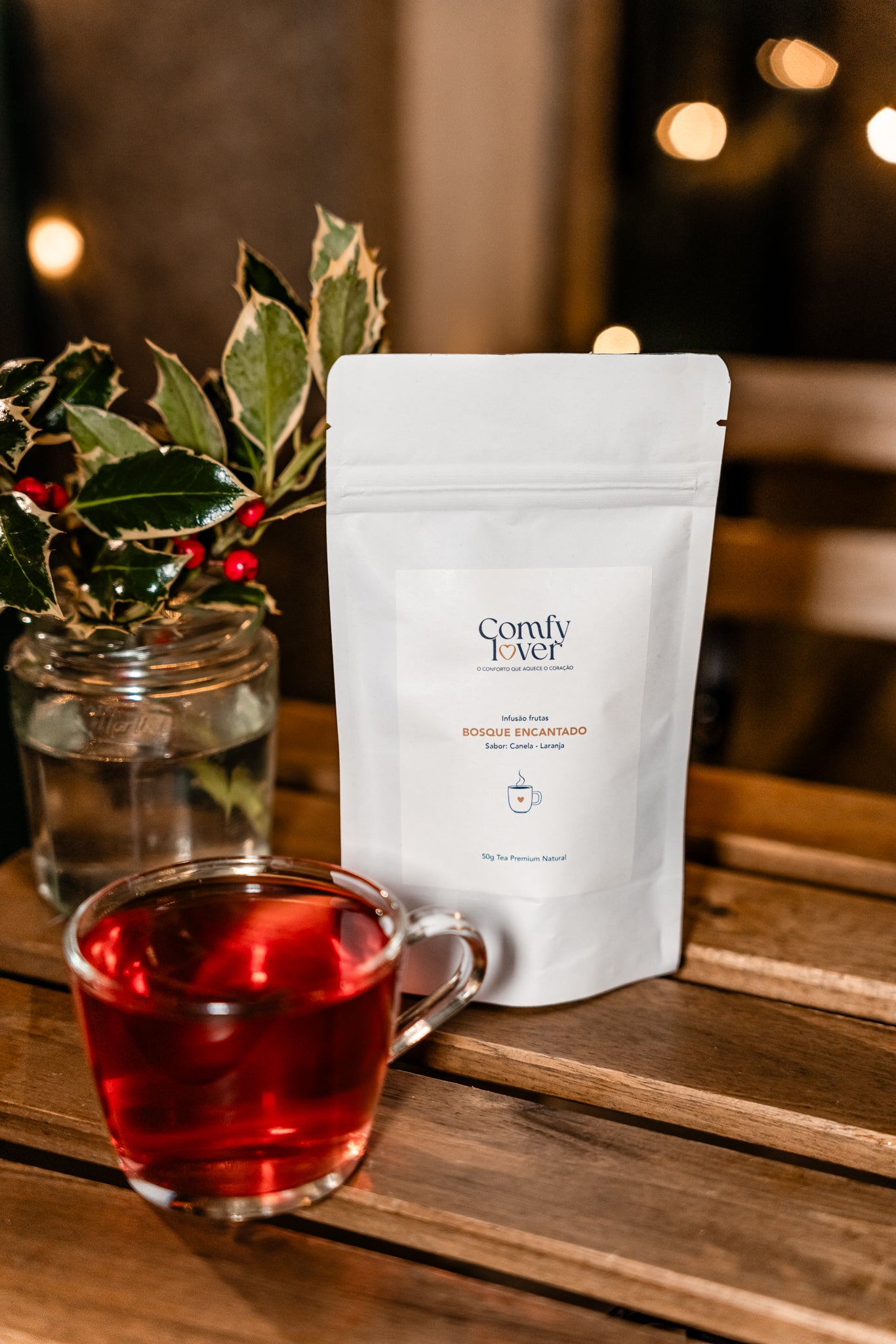 Bosque Encantado | Infusão de frutas | Sabor Canela e Laranja