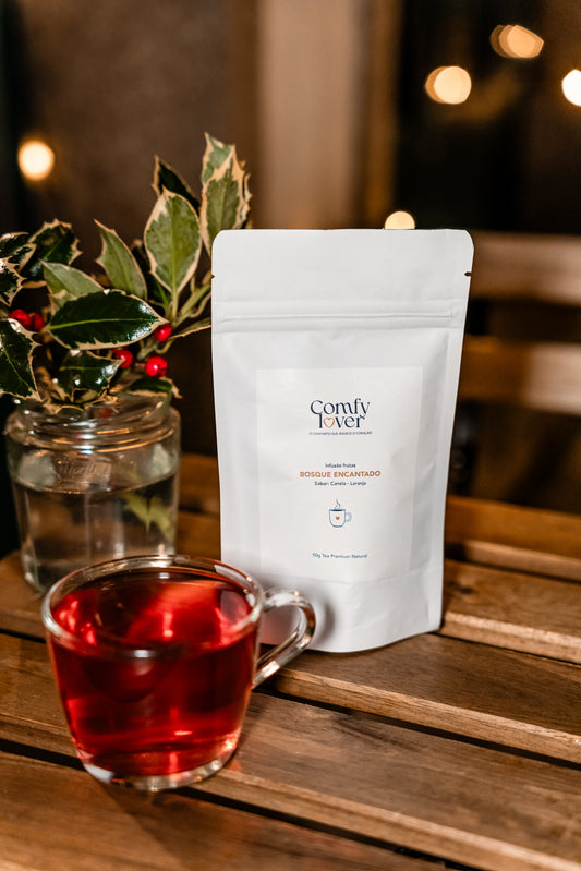 Bosque Encantado | Infusão de frutas | Sabor Canela e Laranja